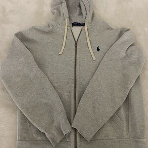 Polo by Ralph Lauren Gray Hoodie Sweater